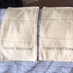 Louis Vuitton shoes storage bags (2) or small purse bags